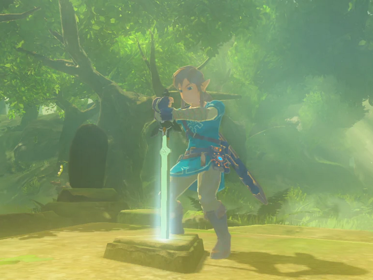 Zelda Breath Of The Wild Wald Der Krogs Spieler entdeckt eine bombige Abkürzung in den Wald der Krogs in Zelda